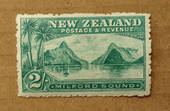 NEW ZEALAND 1898 Pictorial 2/- Milford Sound. Third Local Issue on Cowan Watermarked Paper. Perf 14. Very lightly hinged. - 7501