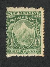 NEW ZEALAND 1898 Pictorial ½d Green. Basted Mills Paper. Perf 11x14. - 75022 - Mint