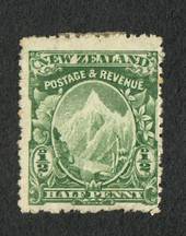 NEW ZEALAND 1898 Pictorial ½d Green. Cowan unwatermarked paper. Perf 14. - 75023 - Mint