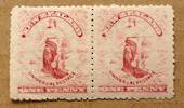 NEW ZEALAND 1901 1d Universal. Identified as SG 415a (Dot Plate Pale Carmine) and G8a (Dot Plate pink Worn Plates). Pair. - 7509