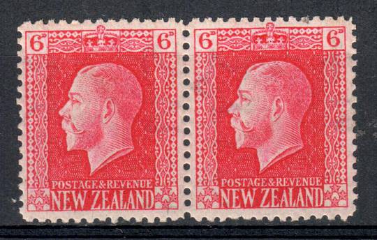 NEW ZEALAND 1915 Geo 5th Definitive 3d Chocolate. Recess with Sideways Watermark on 'Pictorial' Paper. - 75140 - VFU