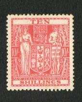 NEW ZEALAND 1931 Arms 10/- Red. - 75225 - Mint