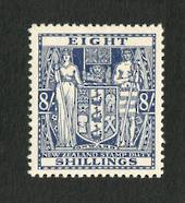 NEW ZEALAND 1931 Arms 8/- Blue. - 75267 - UHM