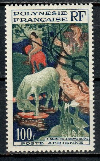 FRENCH POLYNESIA 1958 Definitive 100fr Multicoloured. Very lightly hinged. - 75334 - LHM