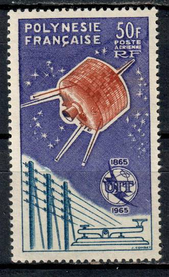 FRENCH POLYNESIA 1965 Centenary of the International Telecommunications Union. Very lightly hinged. - 75349 - LHM