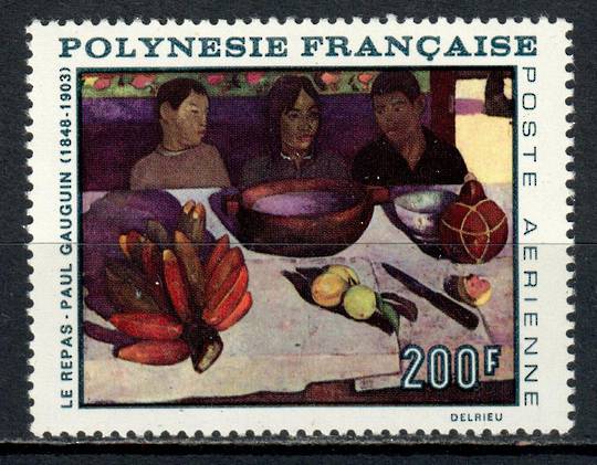 FRENCH POLYNESIA 1968 Definitive Air 200fr "The Meal" Gauguin. - 75356 - UHM