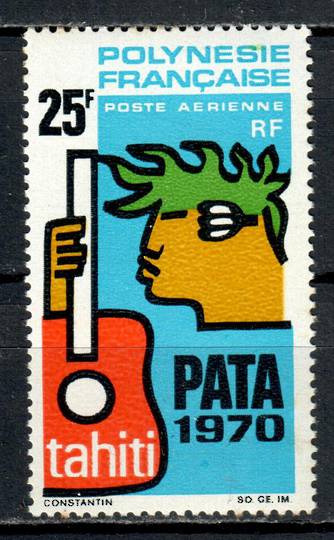 FRENCH POLYNESIA 1969 PATA Congress 25f Multicoloured. Very lightly hinged. - 75366 - LHM