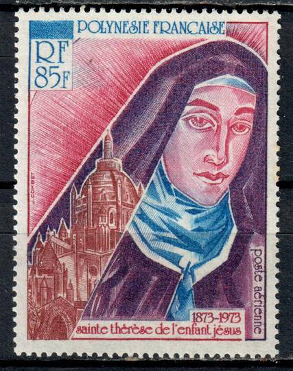 FRENCH POLYNESIA 1973 Centenary of the Birth of St Theresa of Lisieux. - 75383 - UHM
