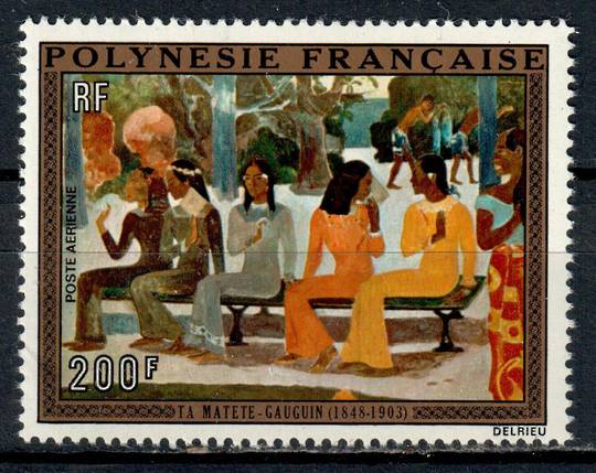 FRENCH POLYNESIA 1973 125th Anniversary of the Birth of Gauguin. - 75387 - UHM