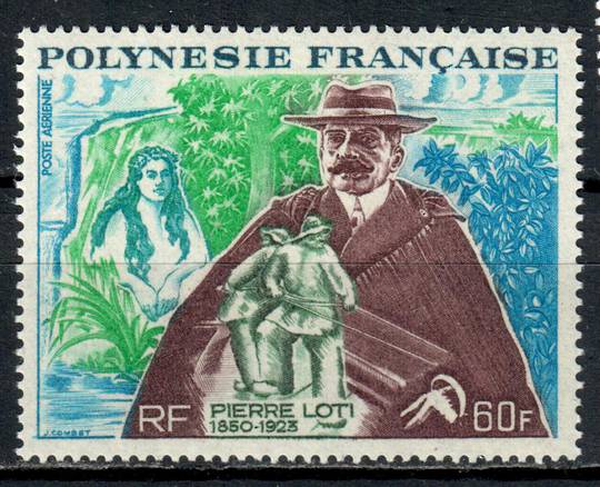 FRENCH POLYNESIA 1973 50th Anniversary of the Death of Pierre Loti. - 75388 - UHM