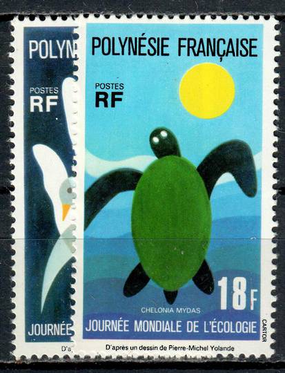FRENCH POLYNESIA 1976 World Ecology Day. - 75398 - UHM