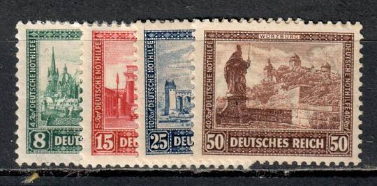 GERMANY 1930 International Stamp Exhibition Berlin. Set of 4. - 75419 - LHM