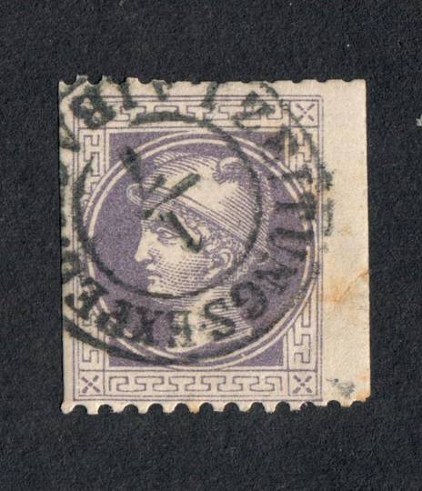 AUSTRIA-HUNGARY 1867 Newspaper stamp with rare unofficial perf. - 75552 - Used
