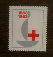GREAT BRITAIN 1963 Centenary of the Red Cross. Cinderella. - 75629 - UHM