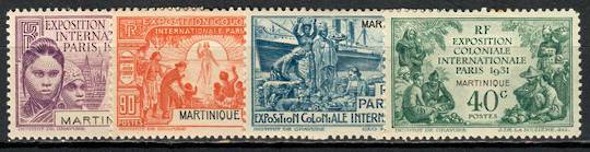 MARTINIQUE 1931 International Colonial Exhibition. Set of 4. - 75859 - Mint