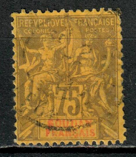 FRENCH SUDAN 1894 Definitive 75c Brown on yellow. - 75863 - VFU
