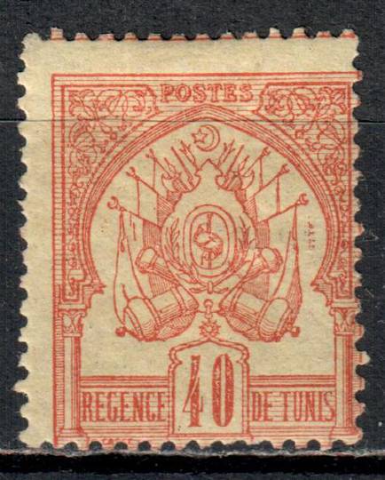 TUNISIA 1888 Definitive 40c Red on yellow. - 75870 - Mint