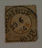 GERMANY 1872 Thaler Currency Large Shield Definitive 5gr Bistre. - 76022 - Used