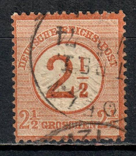 GERMANY 1974 Definitive 2Â½gr Chestnut. Light postmark. - 76030 - FU