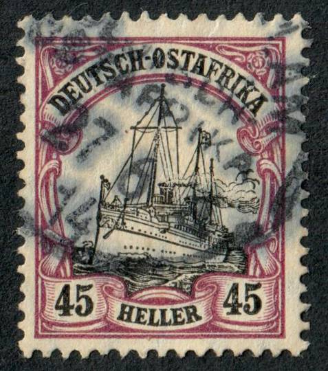 GERMAN EAST AFRICA 1905 Definitive 45h Black and Mauve. Dar-Es  Salem. - 76041 - Used