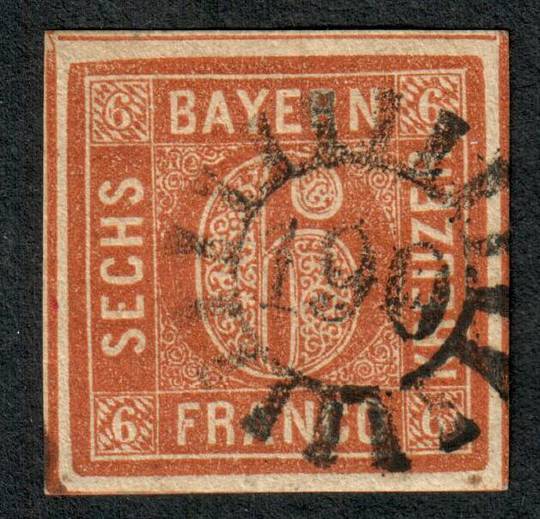 BAVARIA 1850 Definitive 6k Chestnut. - 76042 - FU