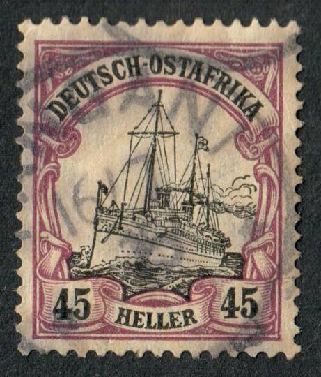 GERMAN EAST AFRICA 1905 Definitive 45h Black and Mauve. - 76045 - Used