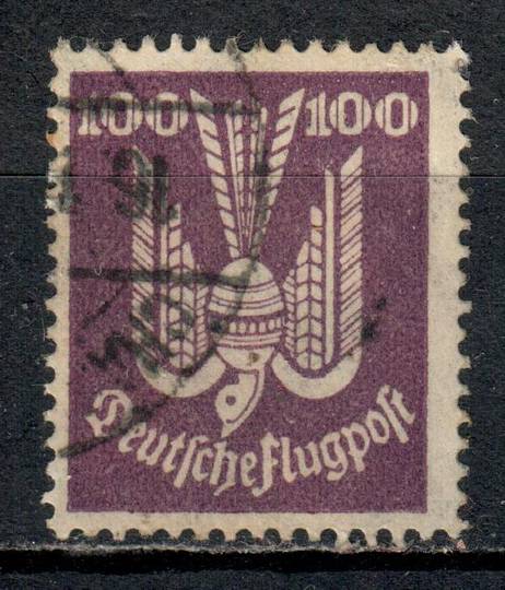 GERMANY 1924 Air 100pf Dull Violet. - 76055 - FU