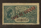 SPANISH COLONIES Revenue overprinted for War Tax in WW1. - 76145 - Fiscal