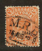 VICTORIA 1939 Victoria 1st Motor Transport 2/6 Orange. Very late usage. - 76160 - Fiscal