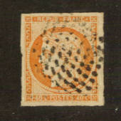 FRANCE 1849 Definitive 40c Red-Orange. There is a clear colour difference with #76202. Four huge margins. From the collection of