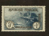 FRANCE 1926 War Orphans' Fund 5fr+1fr Blue and Black. Hinge remains. - 76229 - Mint