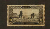 FRENCH MOROCCO 1917 Definitive 10fr Black-Brown. Extensive toning in the gum. Therefore MNG. - 76412 - MNG