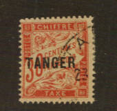 FRENCH Post Offices in TANGIER 1918 Postage Due 30 cents Rose. - 76428 - VFU