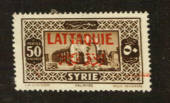LATAKIA 1931 Definitive 50p Sepia. - 76435 - Mint