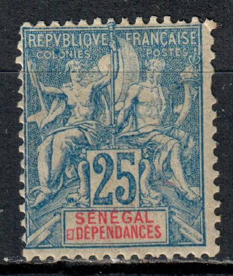 SENEGAL 1900 Definitive 25c Blue. - 76541 - Mint