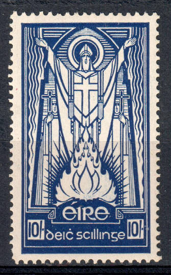 IRELAND 1937 Definitive 10/- Deep Blue. First Watermark. - 76884 - Mint