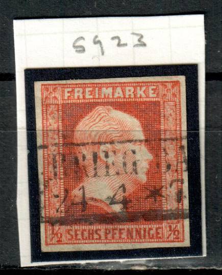 PRUSSIA 1860 Definitive ½sgr Deep Vermilion. From the collection of H Pies-Lintz. - 76991 - GU