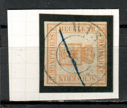 MECKLENBURG-SCHWERIN 1856 Definitive 3s Yellow. From the collection of H Pies-Lintz. - 77000 - GU