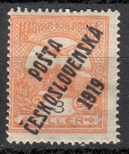 CZECHOSLOVAKIA 1919 Charity 3f Orange. - 77076 - Mint