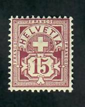SWITZERLAND 1905 Definitive 15c Purple. - 77790 - Mint