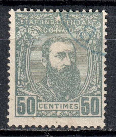 BELGIAN CONGO 1887 Definitive 50c Grey. - 77877 - FU