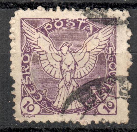 CZECHOSLOVAKIA 1915 Newspaper 10h Lilac. Perf. - 78880 - Used