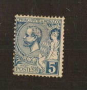 MONACO 1891 Definitive 5c Blue. - 78908