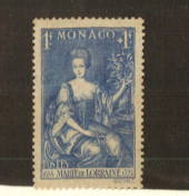 MONACO 1939 National Relief Fund 1fr+1fr Ultramarine. - 78923
