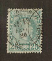 MONACO 1885 Definitive 25c Blue-Green. - 78925