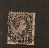 MONACO 1885 Definitive 75c Black on rose. - 78929