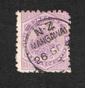 NEW ZEALAND Postmark Whangarei MANGAWAI. A class cancel on Second Sideface 2d. - 79033 - Postmark