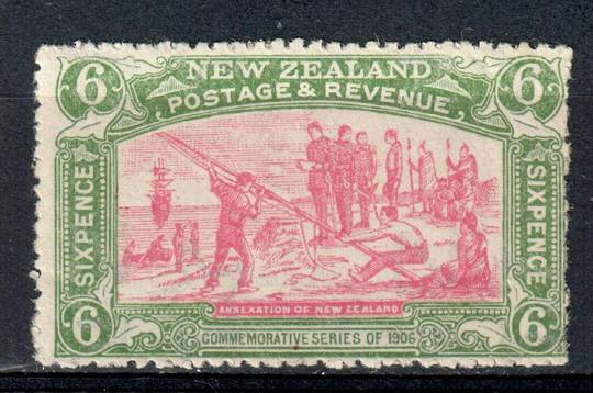 NEW ZEALAND 1906 Christchurch. Exhibition 6d Annexation. - 79285 - UHM