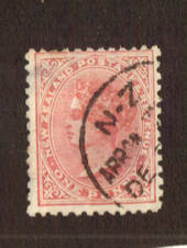 NEW ZEALAND Postmark Invercargill ARROW RIVER. A Class cancel on 1d Second Sideface. - 79337 - Postmark