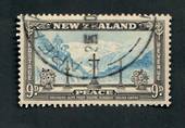NEW ZEALAND Postmark Wellington KAREHANA BAY. Telegraph. Part strike on 9d Peace. - 79776 - Postmark